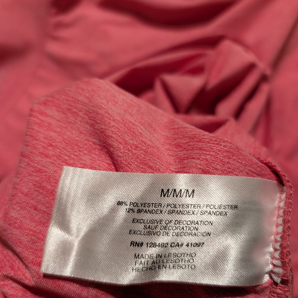 Pink Women's Quarter Zip - Picture 6 of 6